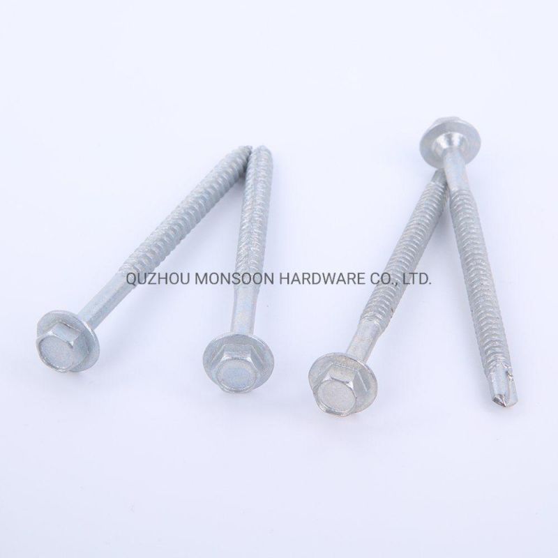Hex Washer Self-Tapping Screws with Countersunk Head