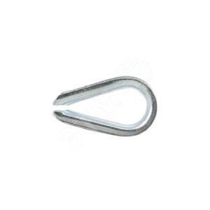 Heavy Duty Liftall Galvanized 1/2&quot; Solid Copper Wire Rope Custom Thimble