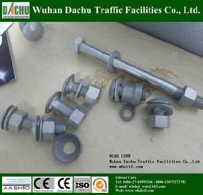 Mushroom-Head Theftproof Bolt Nut for W Thrie Beam Guardrail