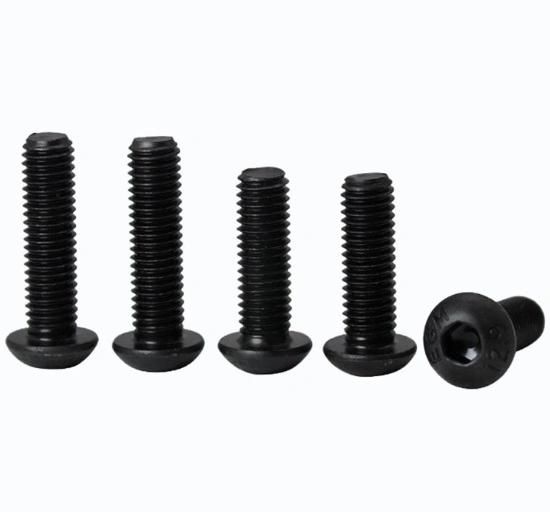 Grade 5 Square Head Set Screws Cup Point Black