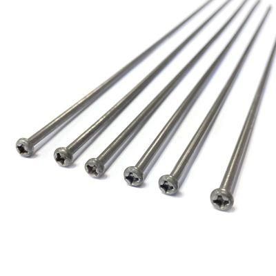 Stainless Steel Extra Long Pan Head Phillips Machine Screws