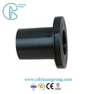 DN40--110mm Black HDPE Flange Adaptor Pipe Fittings Stub End