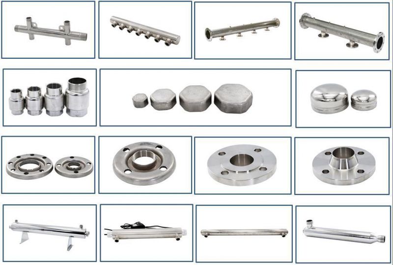 Stainless Steel 304 Flanged Spool in Booster Systems, Customization