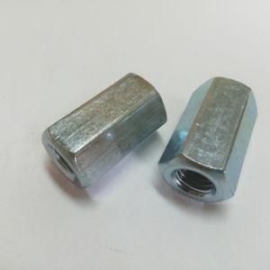 M14 Zinc Plate Black HDG Hex Round Coupling Nuts DIN6334