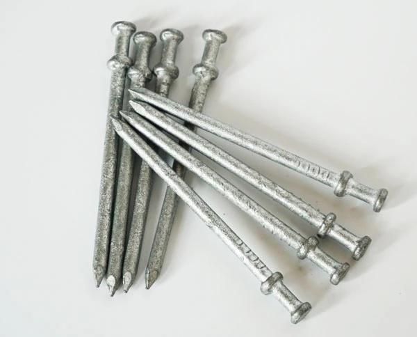 Hot Dipped Galvanized Duplex Hat Nail with Plain Shank