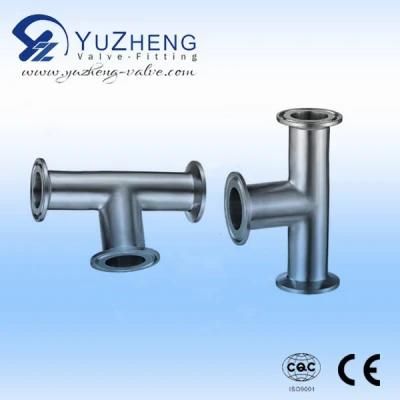Sanitary Clamped Equal Tee Manufacturer in China