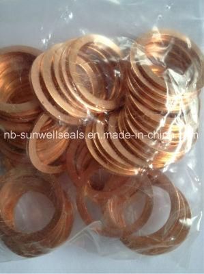 Annealed Copper Gasket, Copper Washer (SUNWELL 1200)