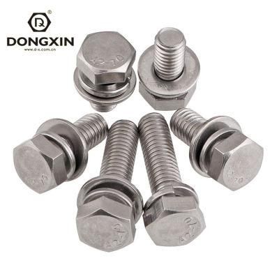 Factory Price Stainless Steel A2-70 Hex Head Bolt and Nut Washers Fasteners