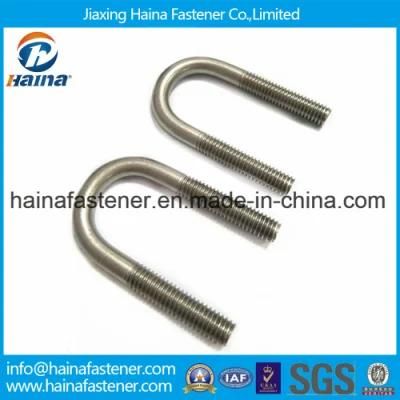 Standard DIN3570 Stainless Steel 304/316 Grade 8.8 U Shape Bolt