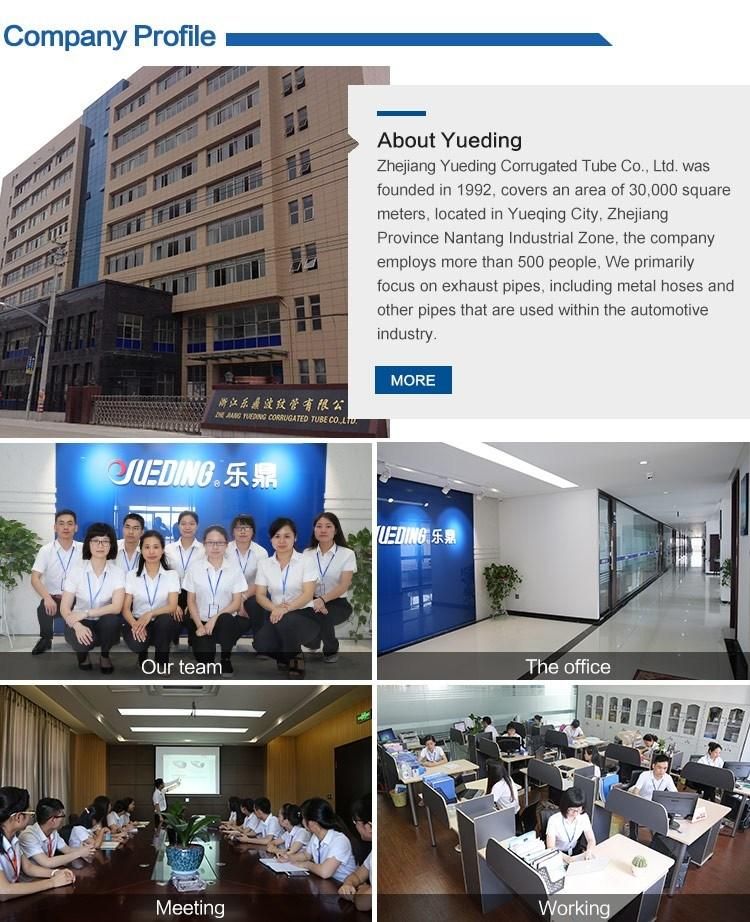 Stainless Steel Corrugated Tube Flexible Connecting Pipe