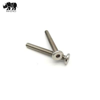 Made in China Cheaper Price 100 Degree Flat / Pan Head Phillips / Hex Drive Machine Screw