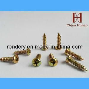 Self Tapping Screw Galvanized Yellow Color