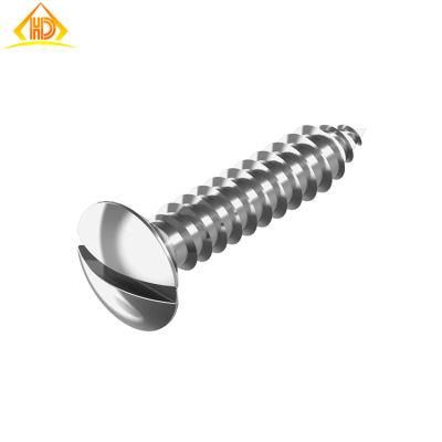 Professional Manufacturer Stainless Steel Wood Screws Slotted 14 X 3