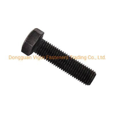 DIN933/DIN931 Black Oxide Black Phosphating Grade 12.9 Hex Bolt Hexagon Head Bolt