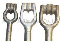 High Quality Thimble Eye Anchor Rod Bolt with Nut for Guying Utility Pole/Electricity