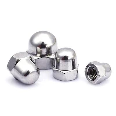 M8 M10 M12 Galvanized Zinc Plated Hex Flange Acorn Cap Nut