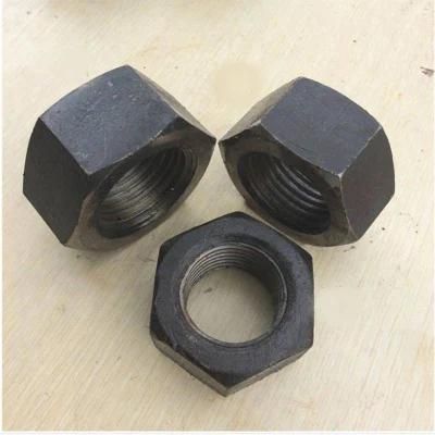 Black - Grade Dh - 1-1/8 - A563 - Nut - Carbon Steel - Swrch35K/45#