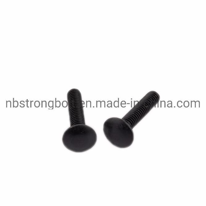 Carriage Bolt with Black