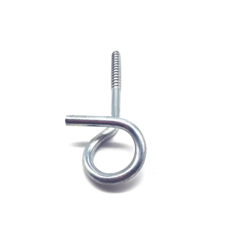 M6 Carbon Steel Zinc Plated Eye Screw, Pig Tail Screws