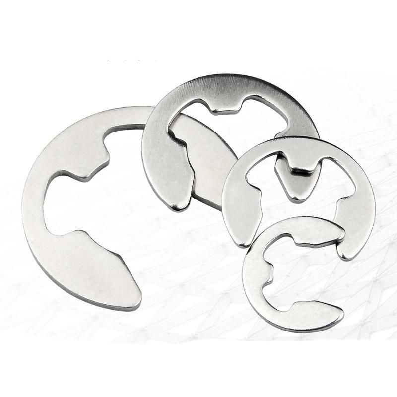 Stainless Steel Type DIN6799 E Washer Retaining Washer Spring Steel Retaining Snap E-Clip Lock Washe