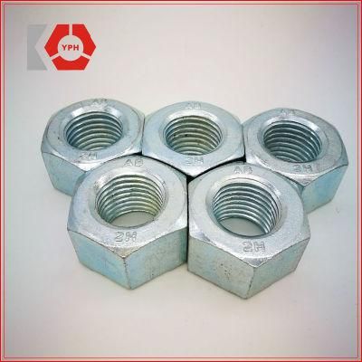 A194 2h Hexagon Head Heavy Nut Zinc