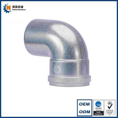 OEM Water Pipe Fittings, High Pressure Die Casting Iron Pipe Elbow