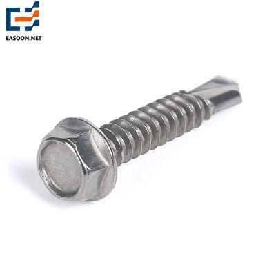 Coarse Thread Self Drilling Screw Hex Washer Head SDS Screw