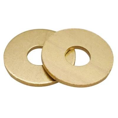 Sandingsheng Customized High Quality Flat Ring Brass Sealed Flat Washer