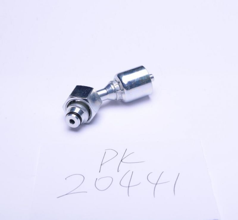 One-Piece Zinc Plated High Pressure Hose Ferrule for Hydraulic Hose