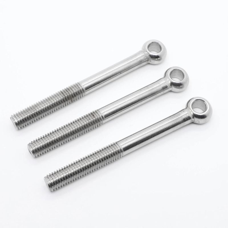 DIN/GB/ASTM Stainless Steel 304/316 Chinese Supplier High Quality Fastener Eye Bolt