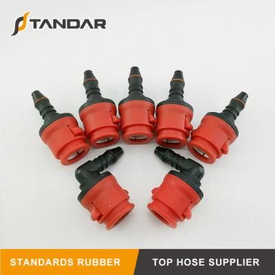 SAE J2044 Plastic Quick Connector Fitting for Auto Rubber Hose
