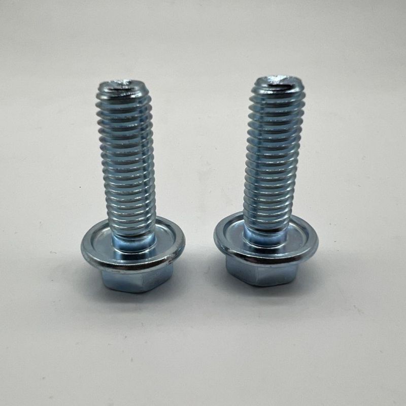 DIN6921 Hex Flange Bolt M10X30 for Silos with Rubber Washer