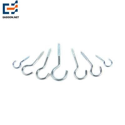 Eye Screw Steel Welded Ring Hook Tapping Bolt Self Tapping Eye Screws with Yellow Zinc Plated Open Eye Hook Screws