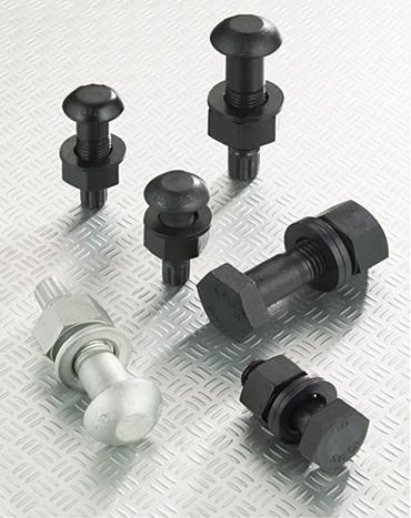 ASTM F1852 Type 1 A325tc Tension Control Bolt with Hex Nut and Flat Washer Black 3/4"-10unc- * 4-3/4"