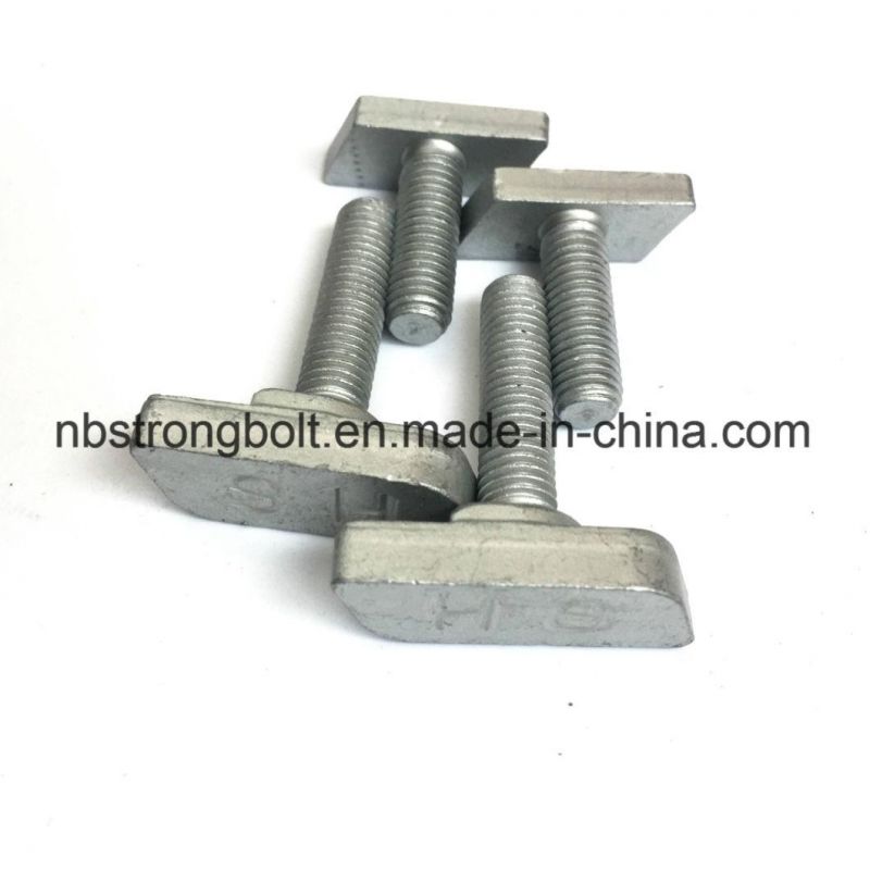 CNC Customization Square Bolt, Zinc Plated/Custmized Square Bolt Factory