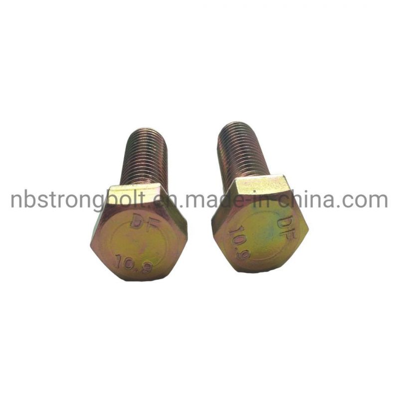 Yzp DIN933 Hex Bolt with Cl. 8.8
