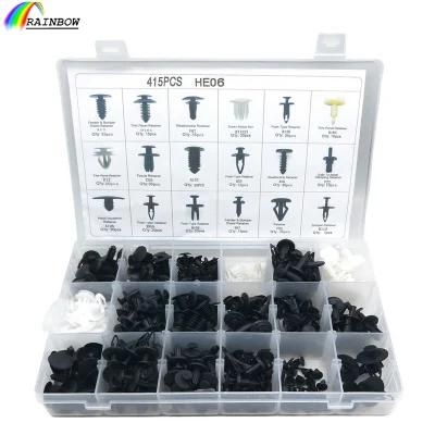 Universal Mixed Auto Fastener Car Bumper Clips Fasteners Retainer Car Fastener Rivet Door Panel Liner for All Car