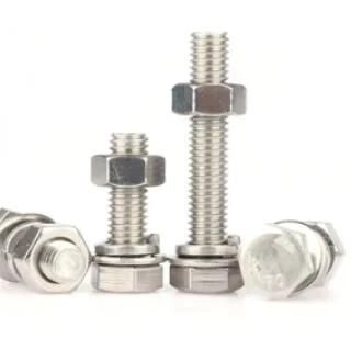 Stainless Steel 304 Hex Bolt /A2 Carriage Bolt/Stud Bolt /Flange Bolt/T Head Bolt (DIN933 DIN603 DIN976 DIN6921)