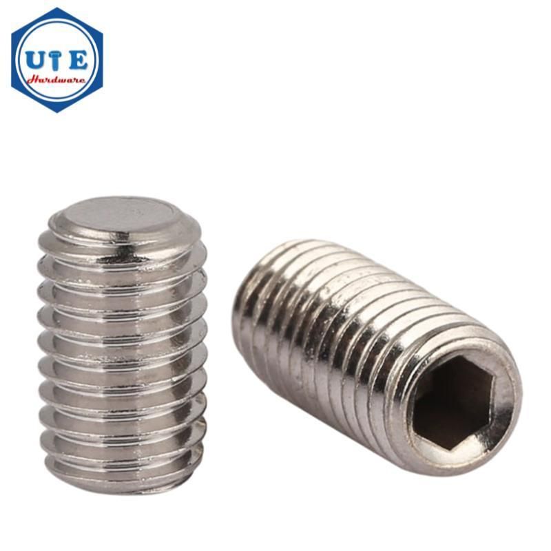 Brass /Copper of DIN914 Hexagon Socket Set Screws with Cone Point /Allen Grub Screw