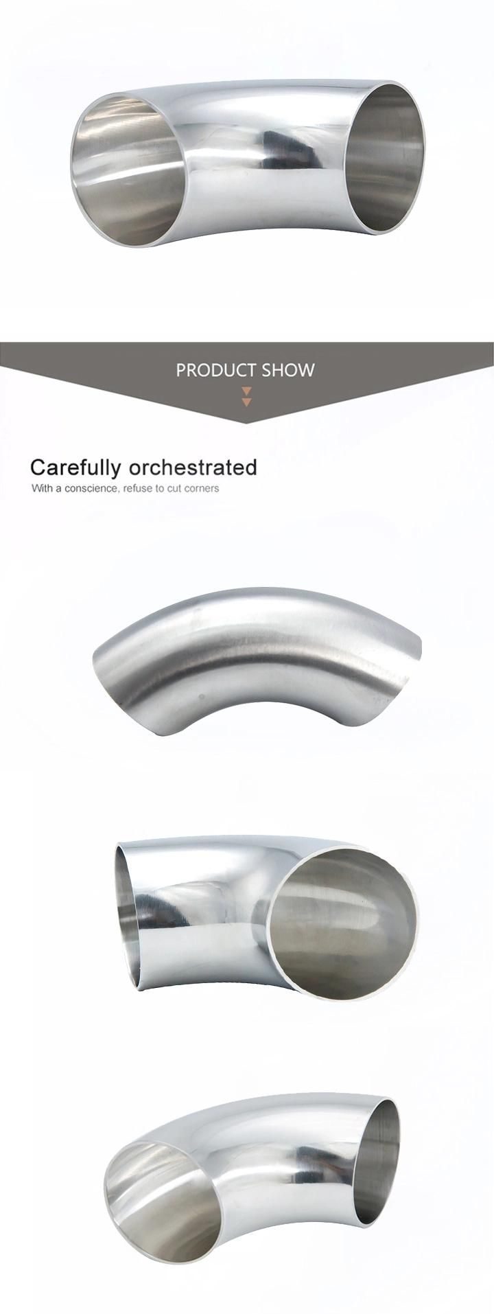 25.4mm Stainles Steel Sanitary 45 Degree Welding Bend