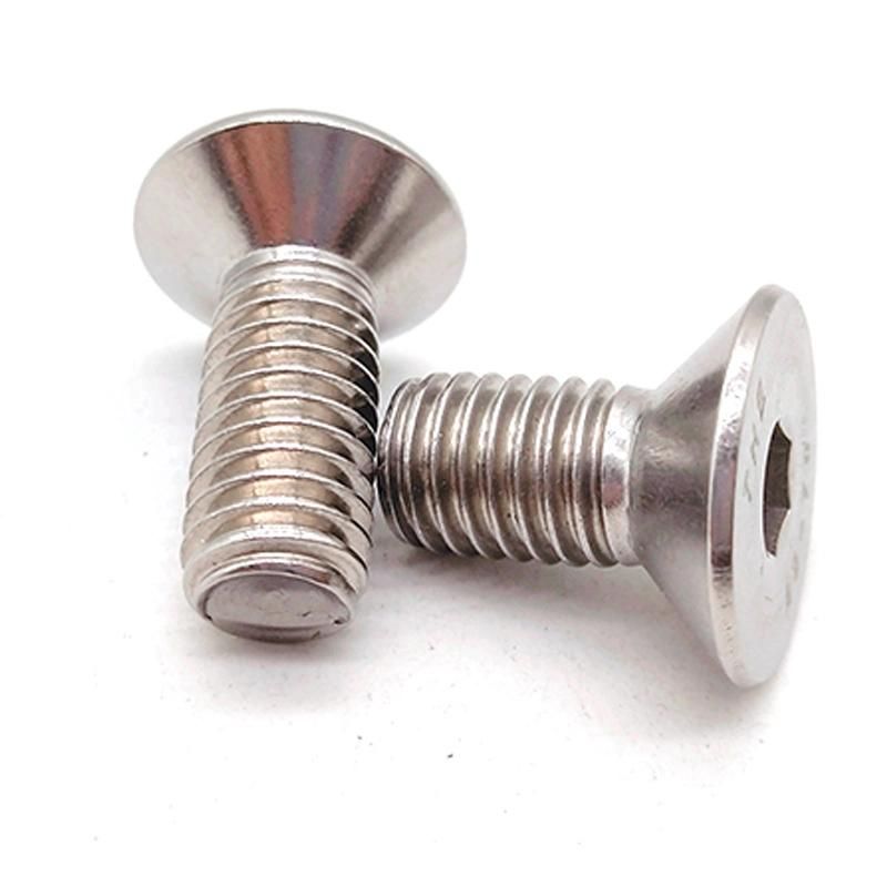 Stock ISO7380 Stainless Steel Socket Button Head Machine Screw