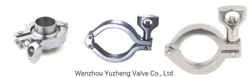 Sanitary 1′′-12′′ Stainless Steel Pipe Clamp