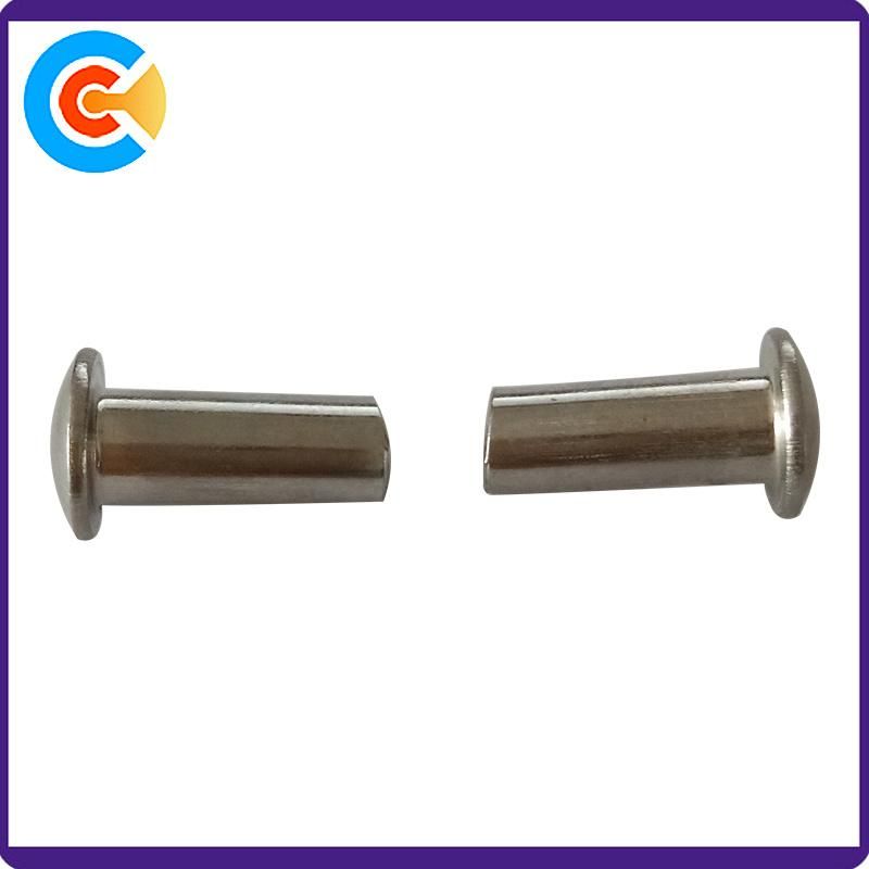 Customized Carbon Steel Mushroom Head Hollow Tubular Rivets Blind Rivet