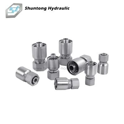 Hydraulic Metric Female Integral Fitting Hose Reusable Fitting