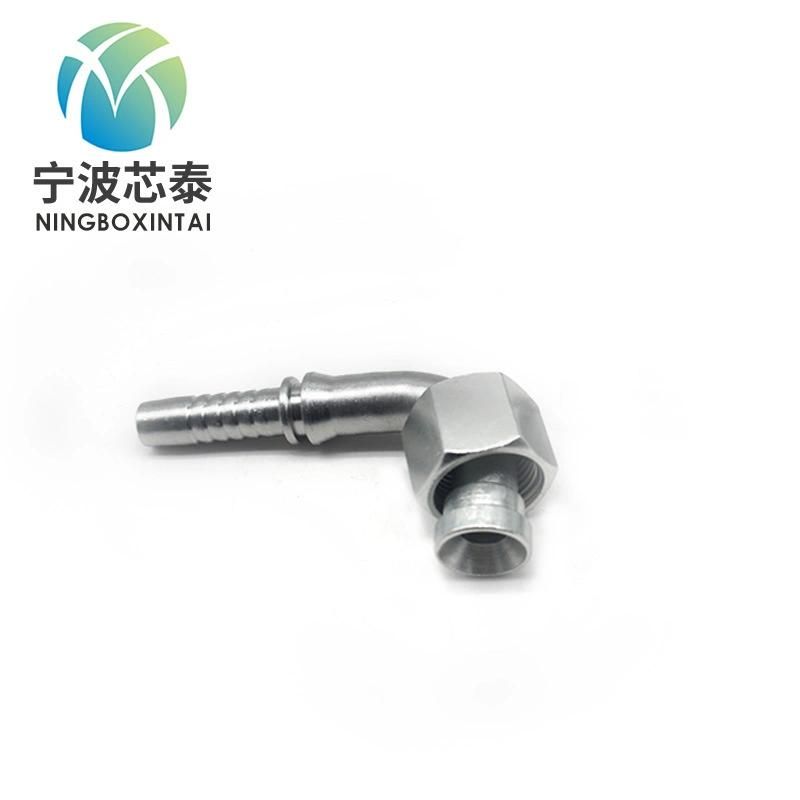 Female 90 Degree Nipple Jic Elbow 90 Degree Hydraulic Hose Fittings Stainless Steel Fittings