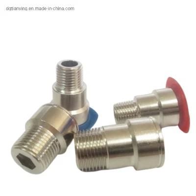 Precision Staubli Parts Brass Female Hose Connector Nipple
