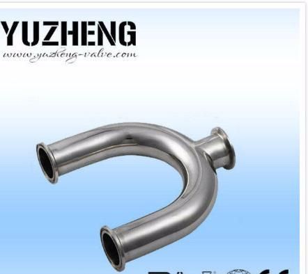Sanitary SUS316 Stainless Steel Dn100 Tee