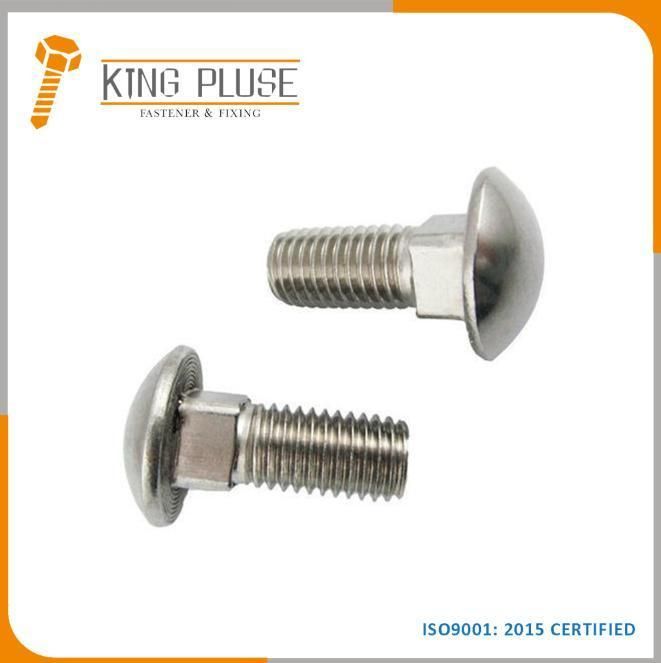 DIN603 Grade 4.8 Zinc Plated Carriage Bolt, Galvanzied Metric