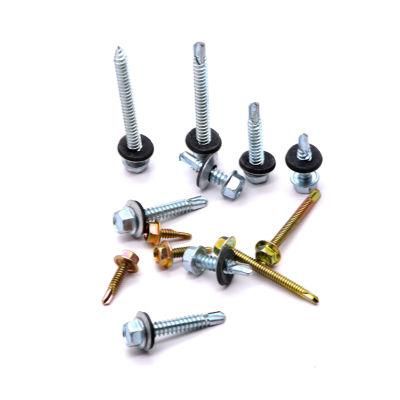 Professional Custom C1022 Self Tapping Screws, Hex Galvanized Bolt and Nut