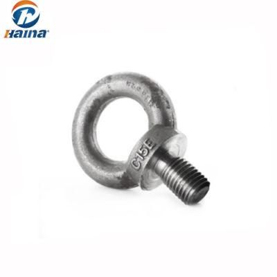 High Strengh Eye Bolts DIN580 Carbon Steel Lifting Galvanized Surface Eye Bolt, Eye Screw